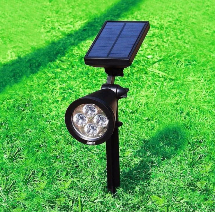 Outdoor Super Helligkeit Solar Power Garten LED Spot Licht