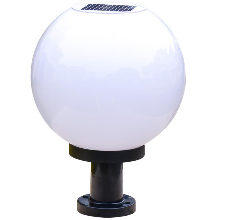 Solar Light Fixtures Type Globe Kugelform Solar Lights Outdoor Lights for Pillars